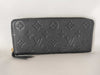 LOUIS VUITTON Monogram Empreinte Louis Vuitton Clemence Monogram Empreinte M60171 RFID Wallet
