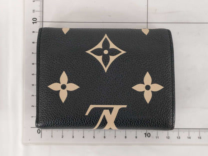 LOUIS VUITTON Victorine Bicolor Empreinte M80968 RFID Wallet