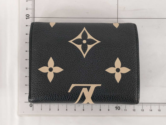 LOUIS VUITTON Victorine Bicolor Empreinte M80968 RFID Wallet