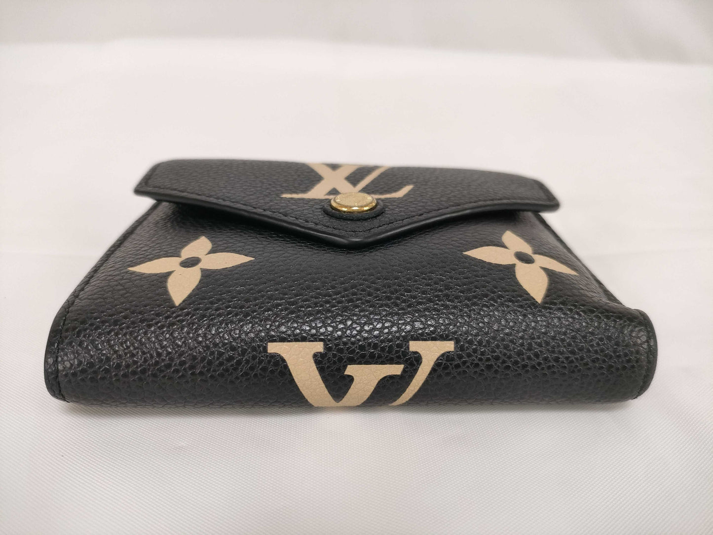 LOUIS VUITTON Victorine Bicolor Empreinte M80968 RFID Wallet