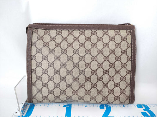 GUCCI GG Supreme GUCCI GG Supreme Clutch Bag Clutch Bag