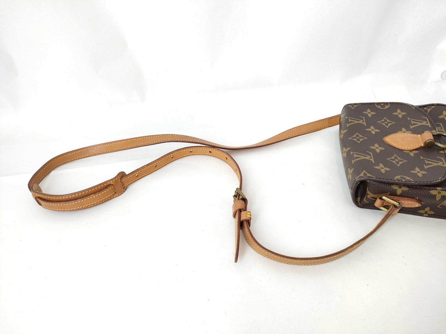 LOUIS VUITTON Monogram Saint-Cloud PM M51244 Shoulder Bag