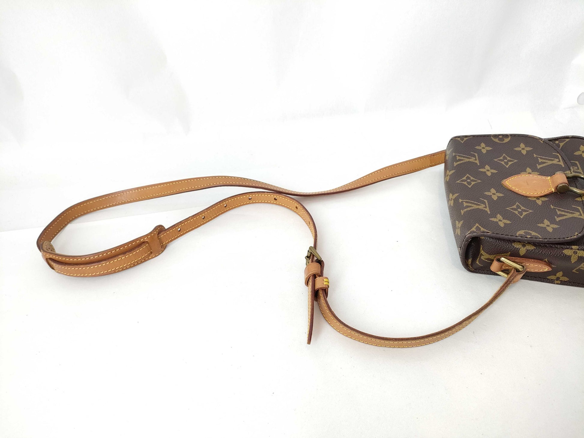 LOUIS VUITTON Monogram Saint-Cloud PM M51244 Shoulder Bag