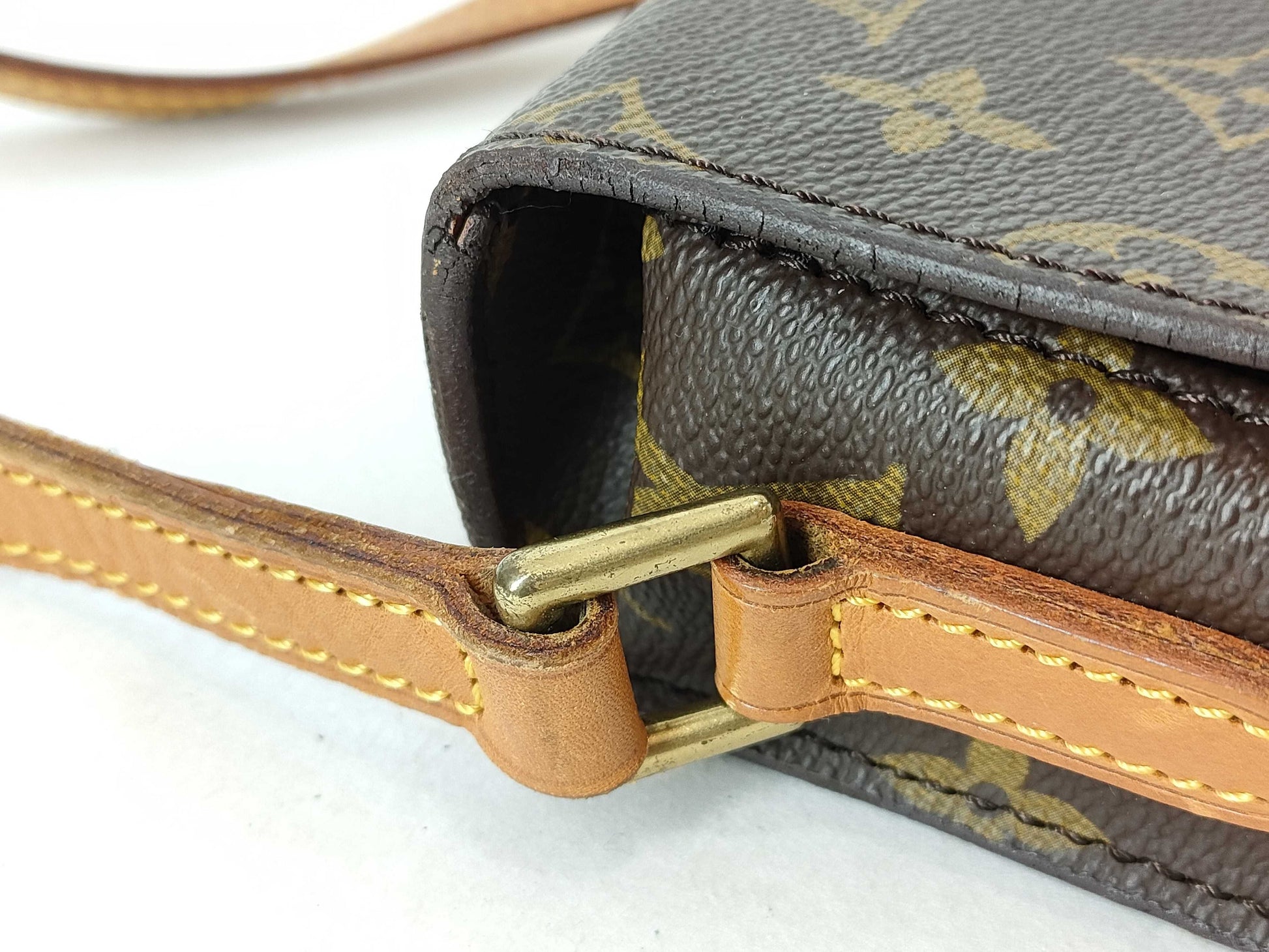 LOUIS VUITTON Monogram Saint-Cloud PM M51244 Shoulder Bag