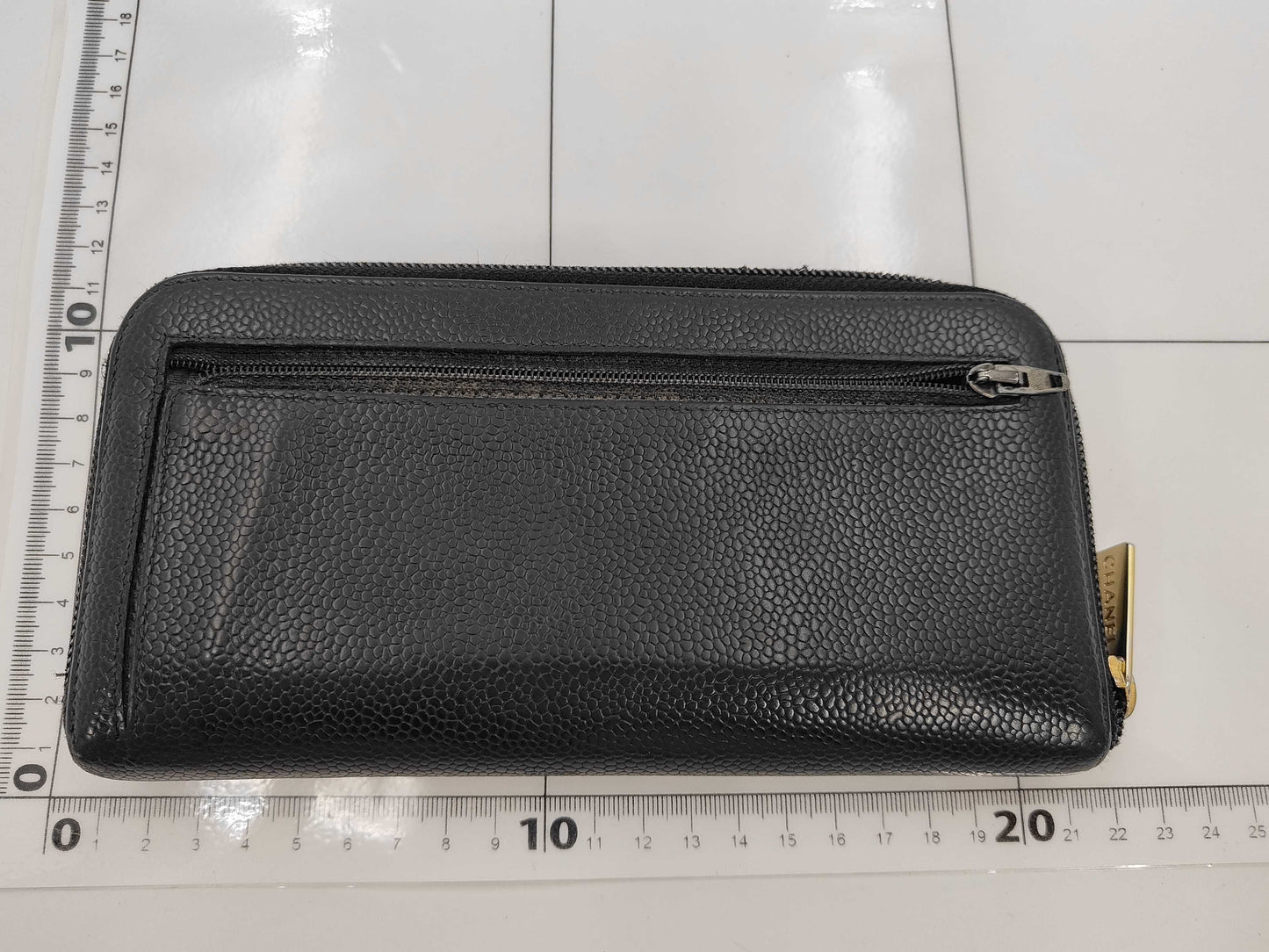 CHANEL CHANEL Coco Mark Long Wallet Caviar Skin Wallet