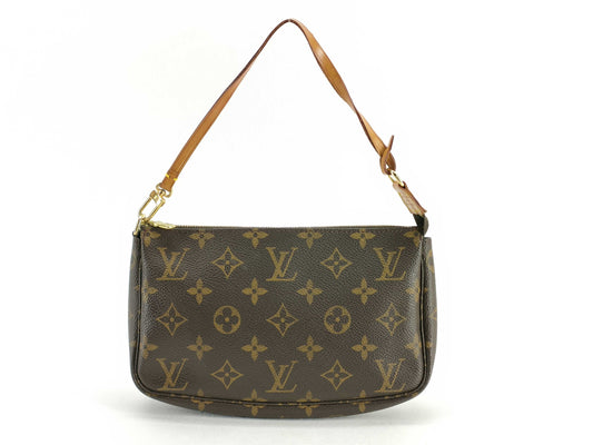 LOUIS VUITTON Monogram Louis Vuitton Bag Pouch Monogram Pochette Accessoires Pouch