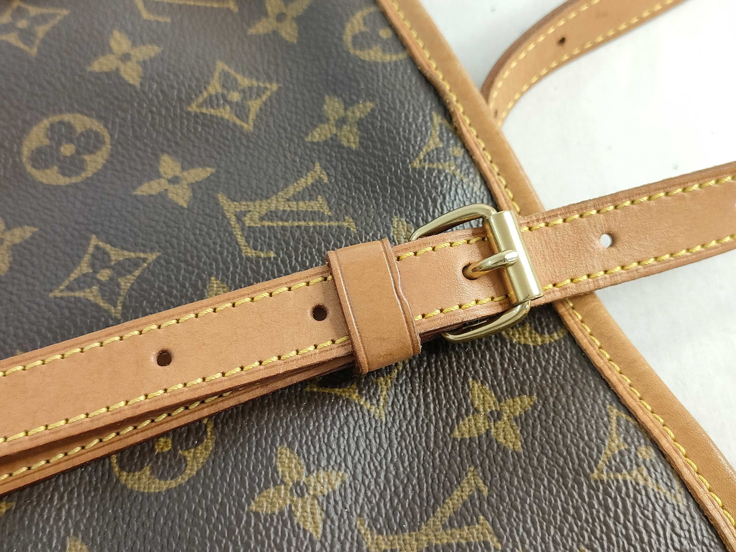 LOUIS VUITTON Monogram Bucket GM M42236 Tote Bag