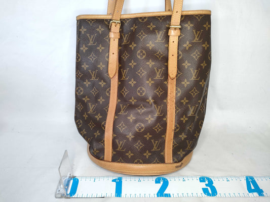 LOUIS VUITTON Monogram Bucket GM M42236 Tote Bag