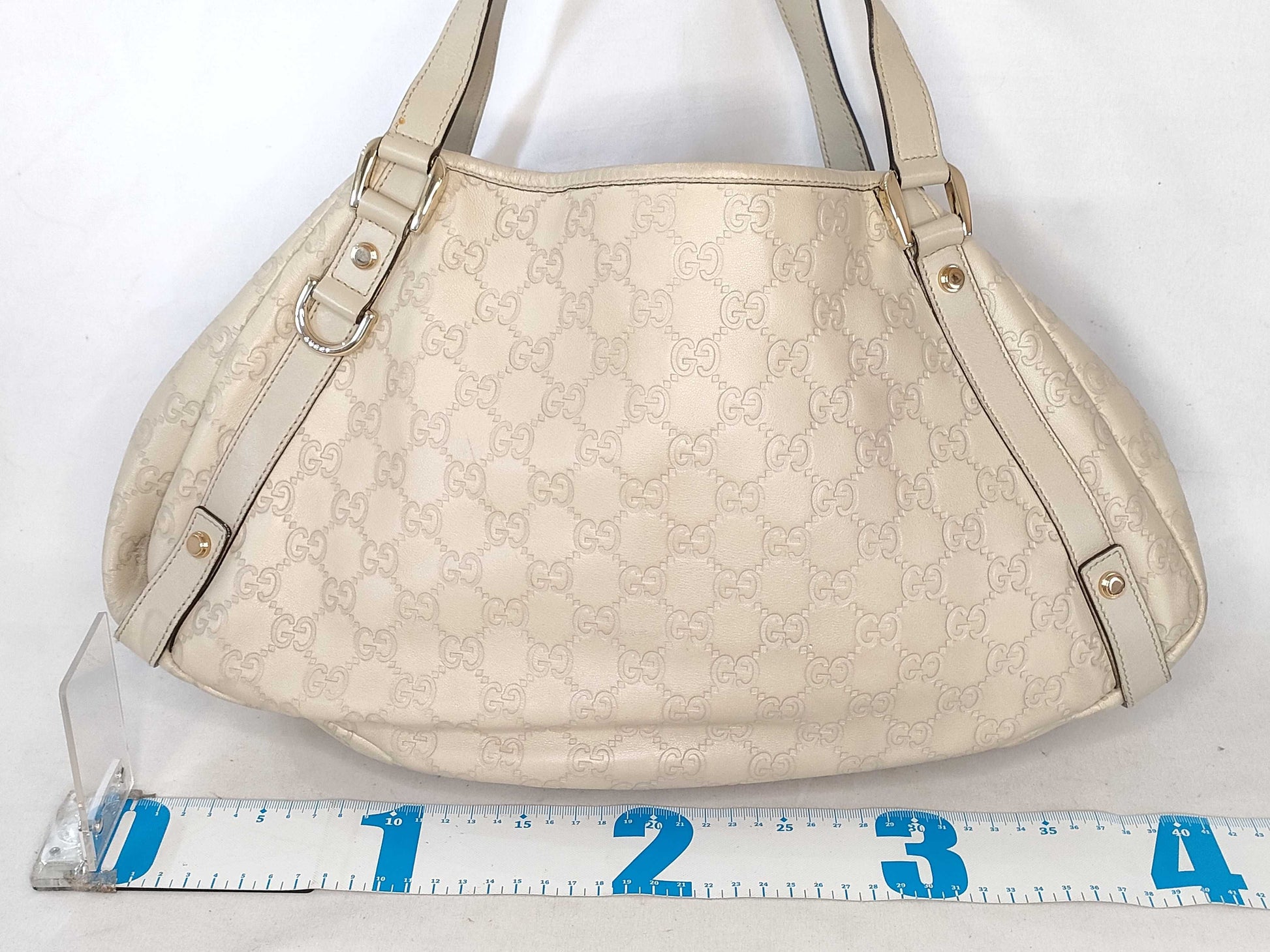 GUCCI Guccissima GUCCI 130736 Leather Handbag