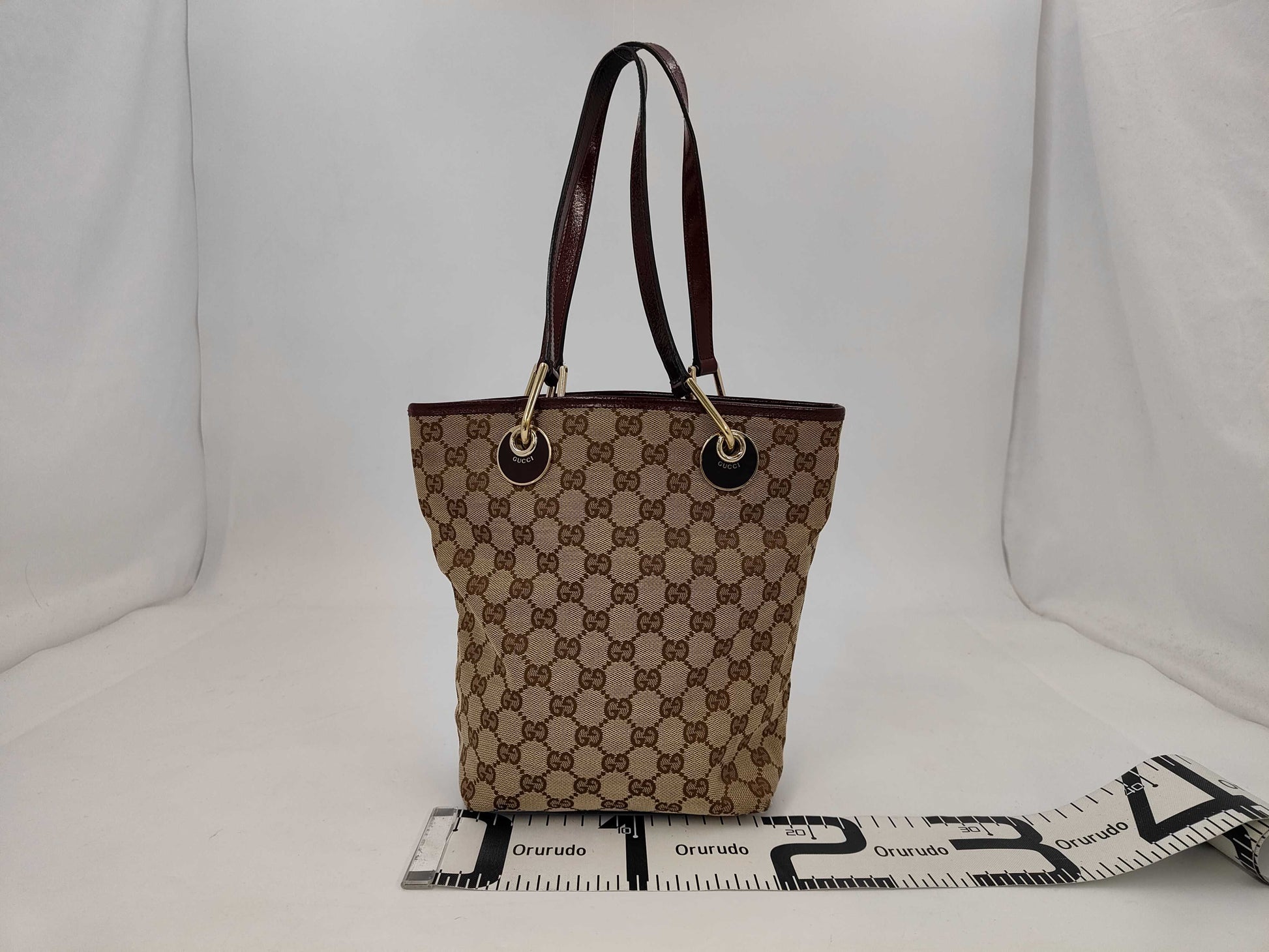 GUCCI GG Canvas Brand Bag Handbag 120840 120840 Tote Bag