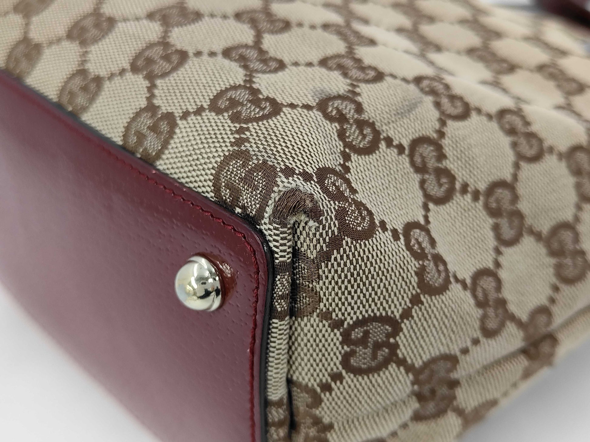 GUCCI GG Canvas Brand Bag Handbag 120840 120840 Tote Bag