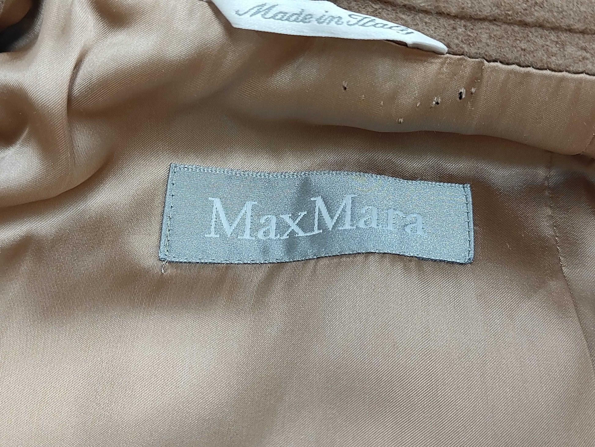 MaxMara Brand Apparel MaxMara Belted Coat Size 38 Coat Coat