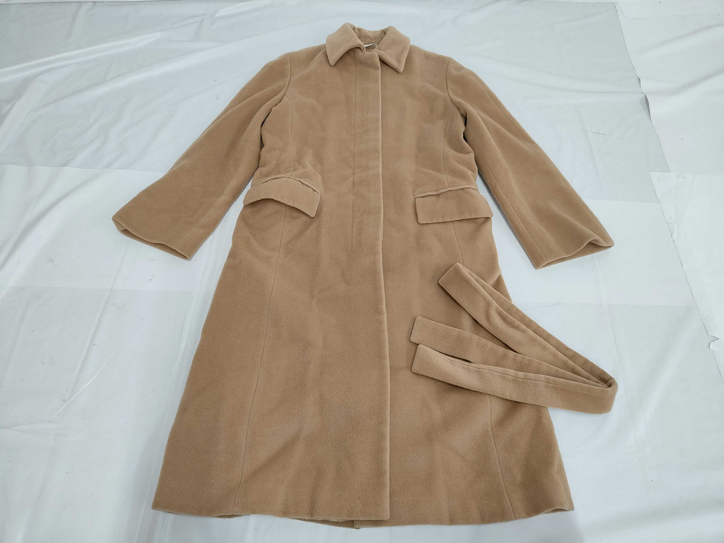 MaxMara Brand Apparel MaxMara Belted Coat Size 38 Coat Coat