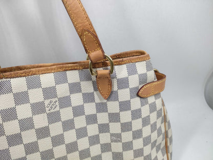 LOUIS VUITTON Damier Azur Batignolles Horizontal Tote Bag DU0120