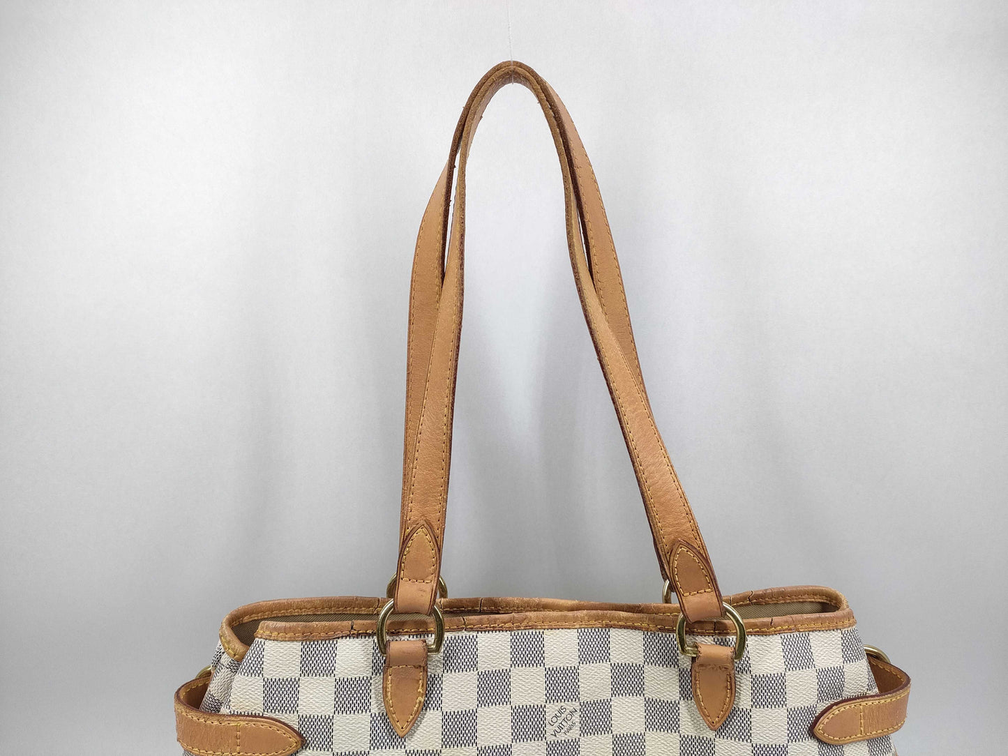 LOUIS VUITTON Damier Azur Batignolles Horizontal Tote Bag DU0120