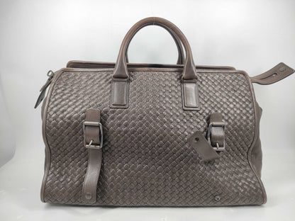 BOTTEGA VENETA Intrecciato Boston Bag