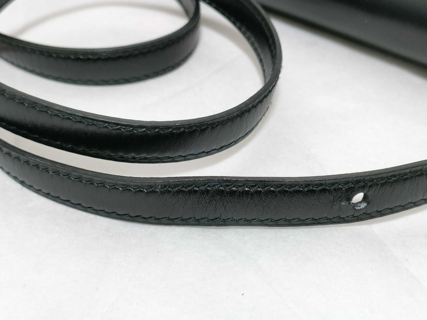 HERMES Eugenie Black Shoulder Bag