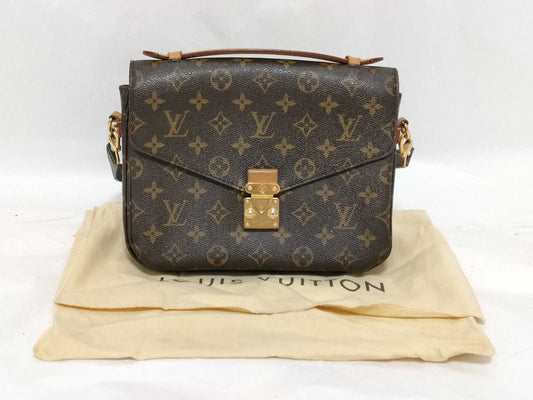 LOUIS VUITTON Monogram 2-way Bag DR1183 Handbag