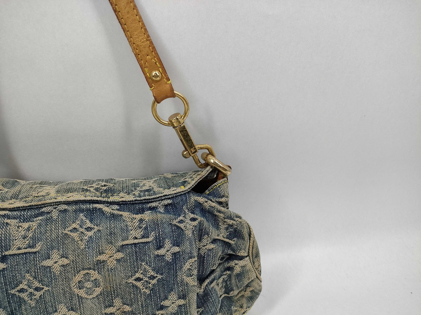 LOUIS VUITTON Monogram Denim CA1015 Shoulder Bag