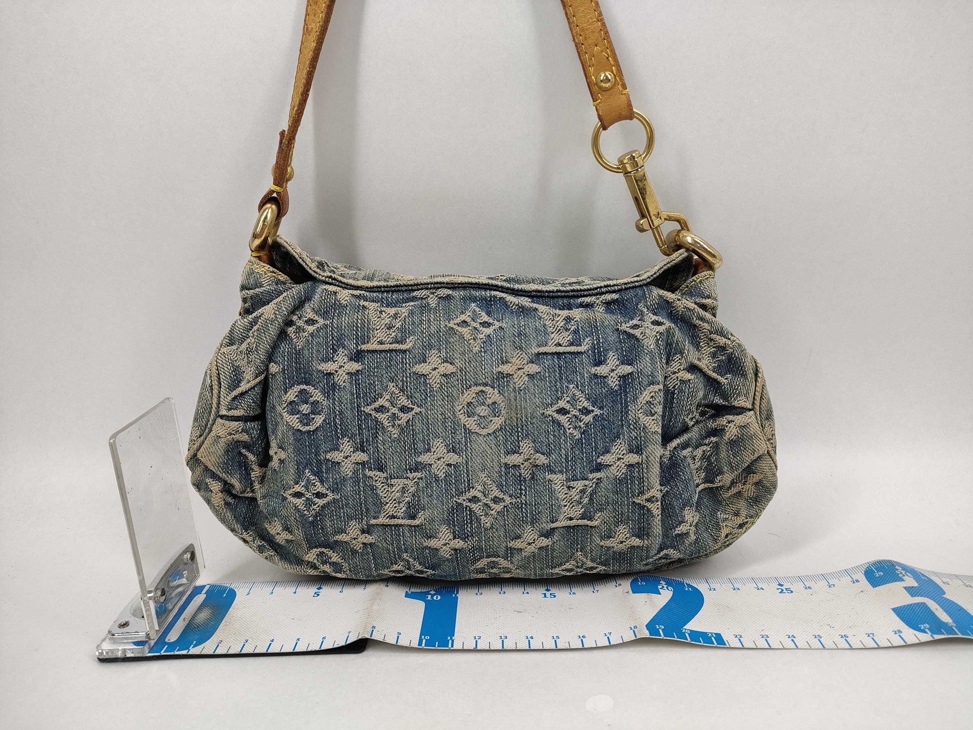LOUIS VUITTON Monogram Denim CA1015 Shoulder Bag