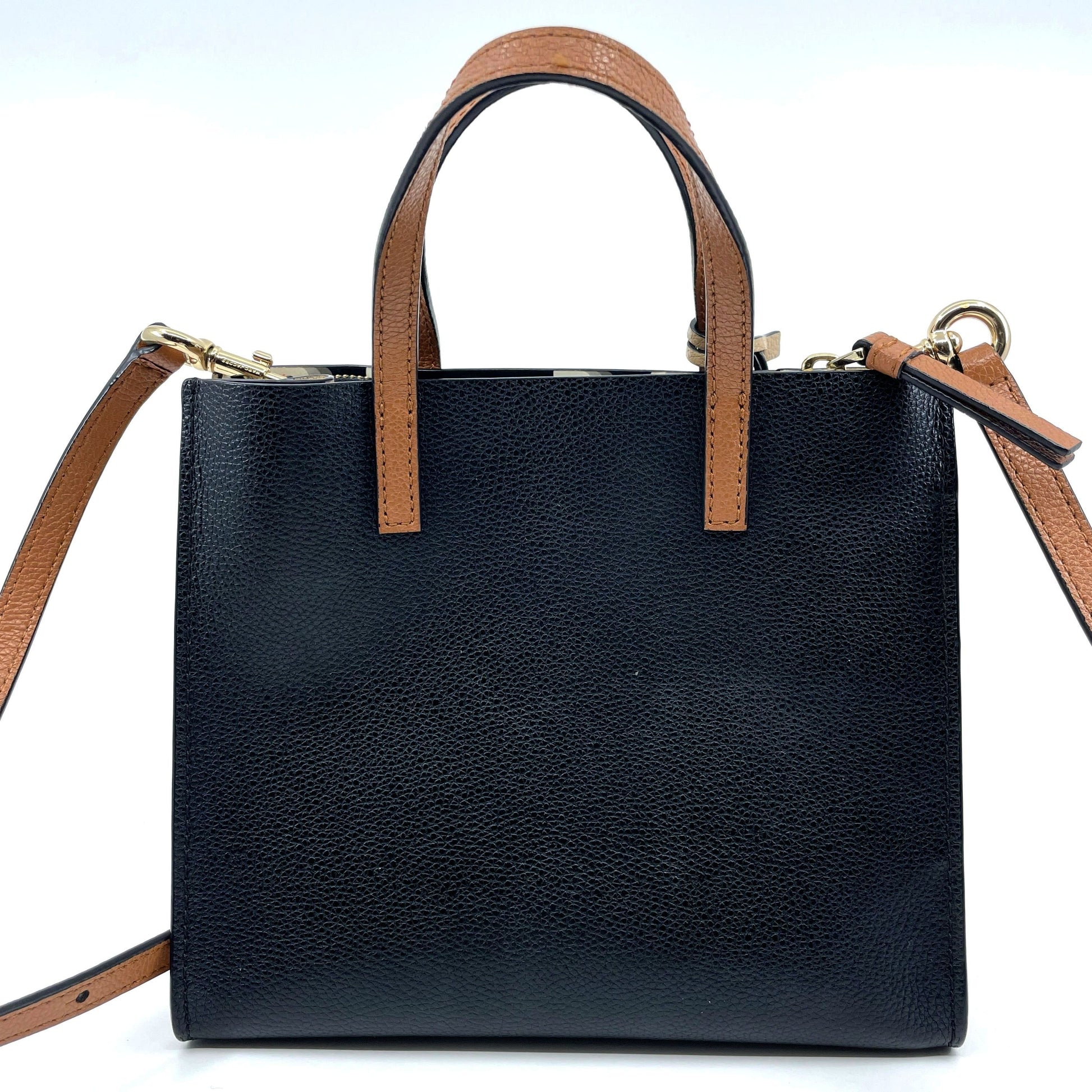 MARC JACOBS Mini Grind Colorblock Leather Tote Bag, 2-Way Tote Bag