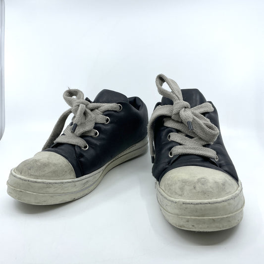 Rick Owens Jumbo Laced Low Sneakers, Size 45