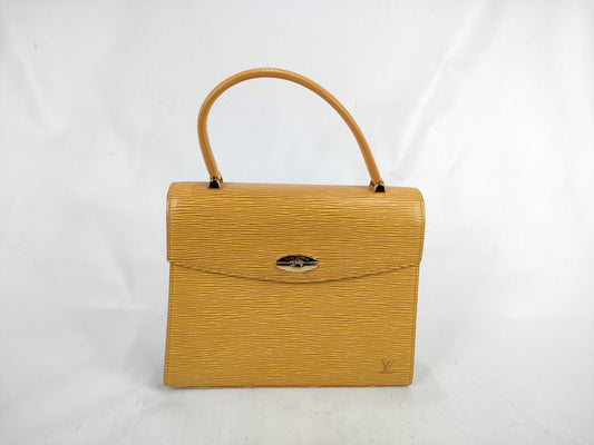LOUIS VUITTON Epi Leather Handbag in Tassili Yellow, M52379