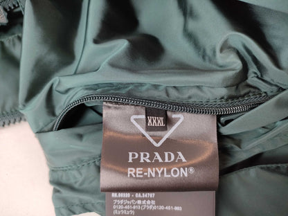 PRADA Prada 24 Triangle Logo Plate Nylon Jacket RFID Men's XXXL Jacket