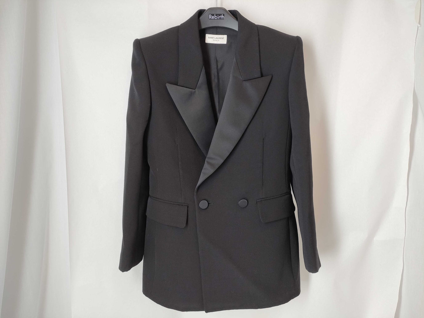 SAINT LAURENT 23 Year Old Double Smoking Jacket 727454 #36 Jacket