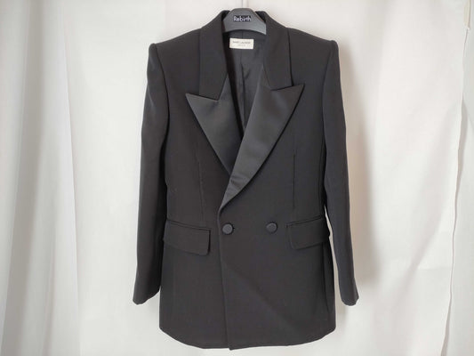 SAINT LAURENT 23 Year Old Double Smoking Jacket 727454 #36 Jacket