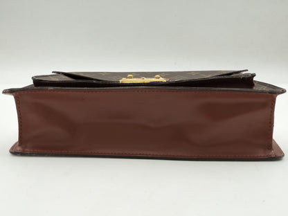 LOUIS VUITTON Monogram Monceau M51185 Shoulder Strap Handbag