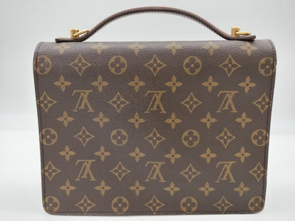 LOUIS VUITTON Monogram Monceau M51185 Shoulder Strap Handbag