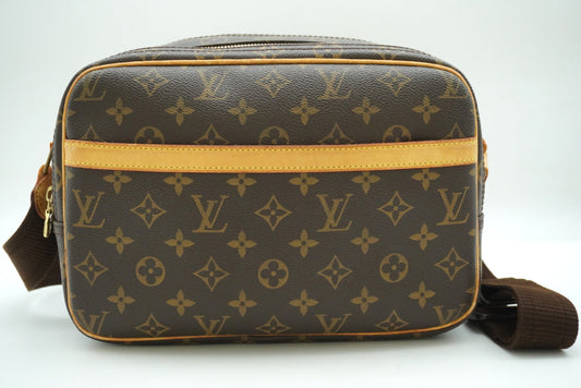 LOUIS VUITTON Monogram Reporter PM M45254 Shoulder Bag