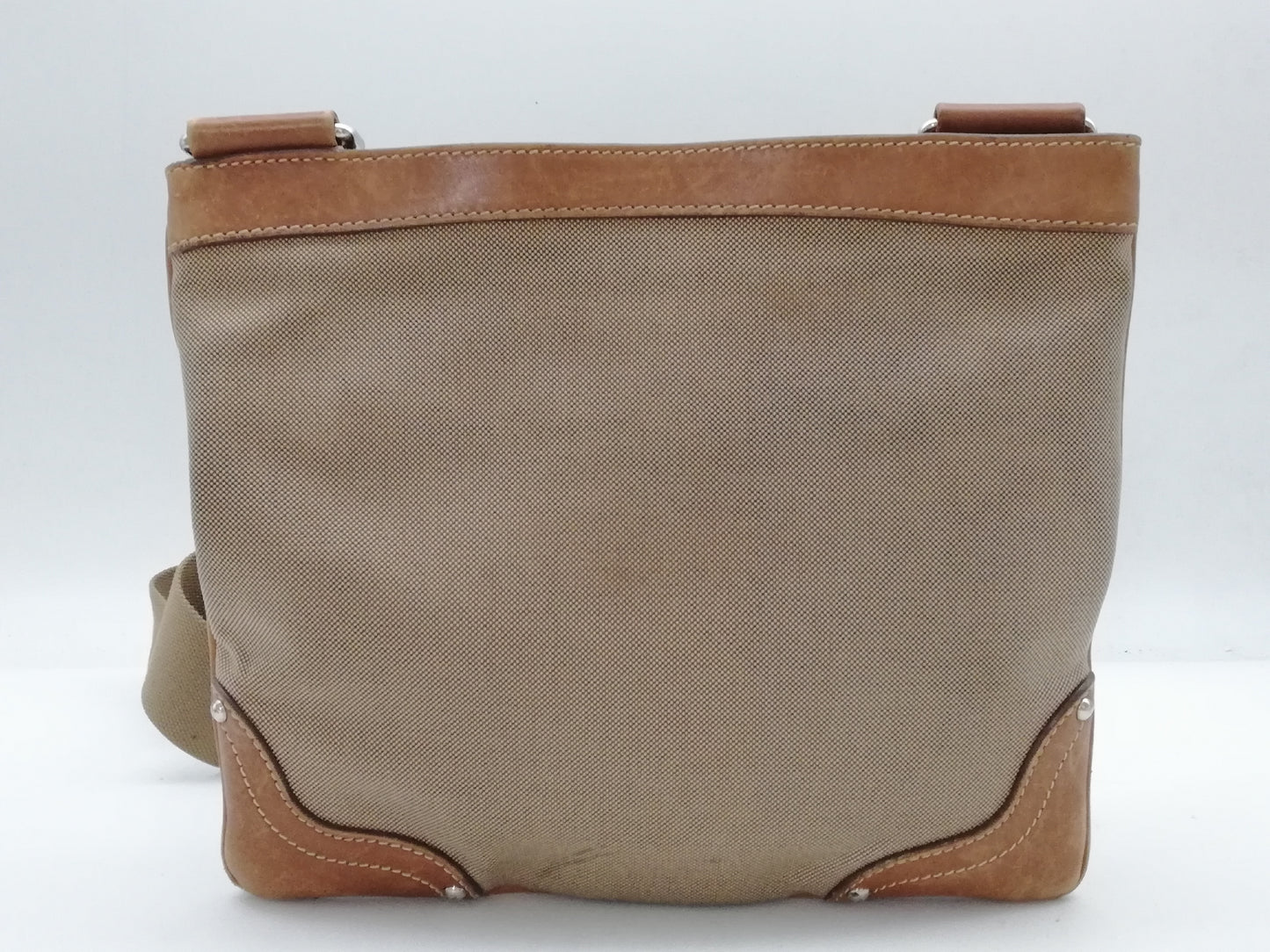 PRADA logo jacquard shoulder bag