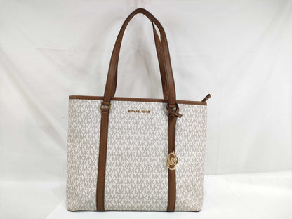 Michael Kors PVC Tote Bag White Tote Bag