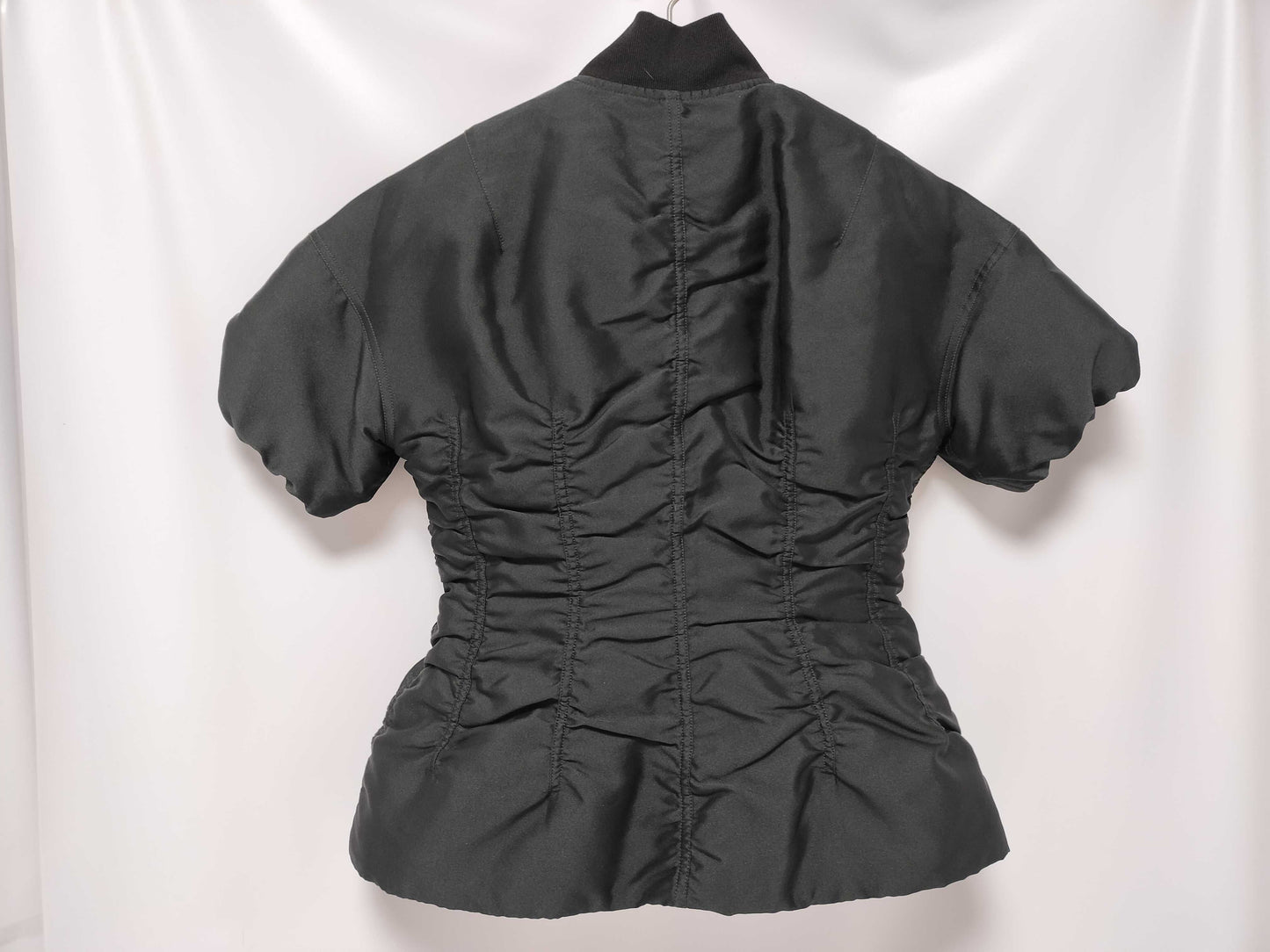 Dior Nylon Short SS Jacket, Black, US Size 2