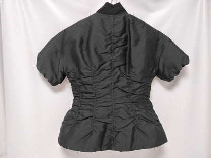 Dior Nylon Short SS Jacket, Black, US Size 2