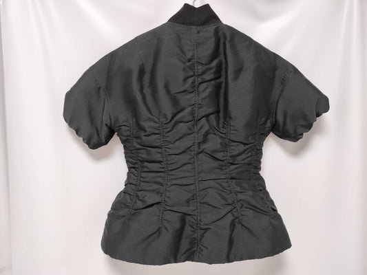 Dior Nylon Short SS Jacket, Black, US Size 2