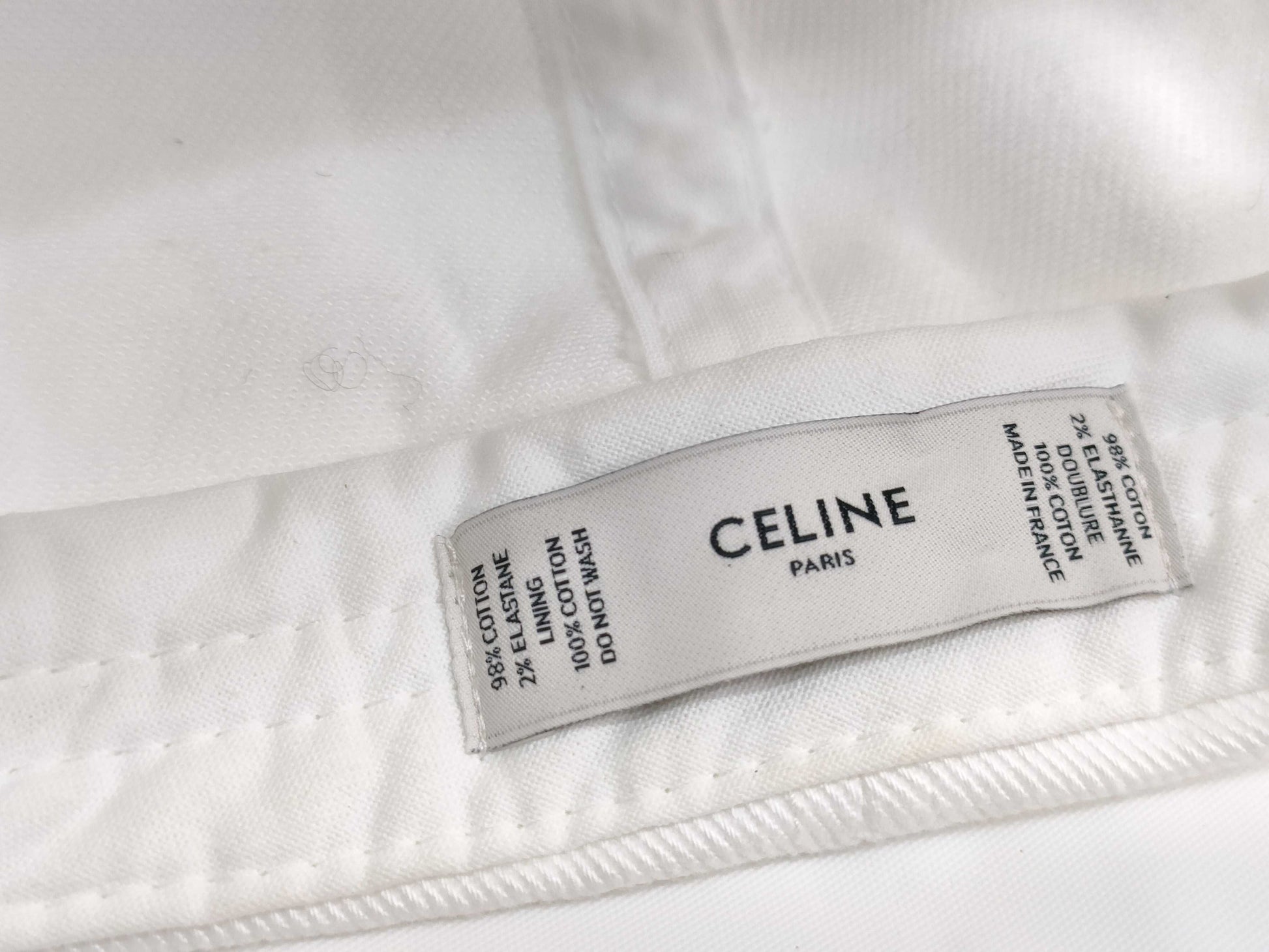 CELINE Cap White Other Accessories