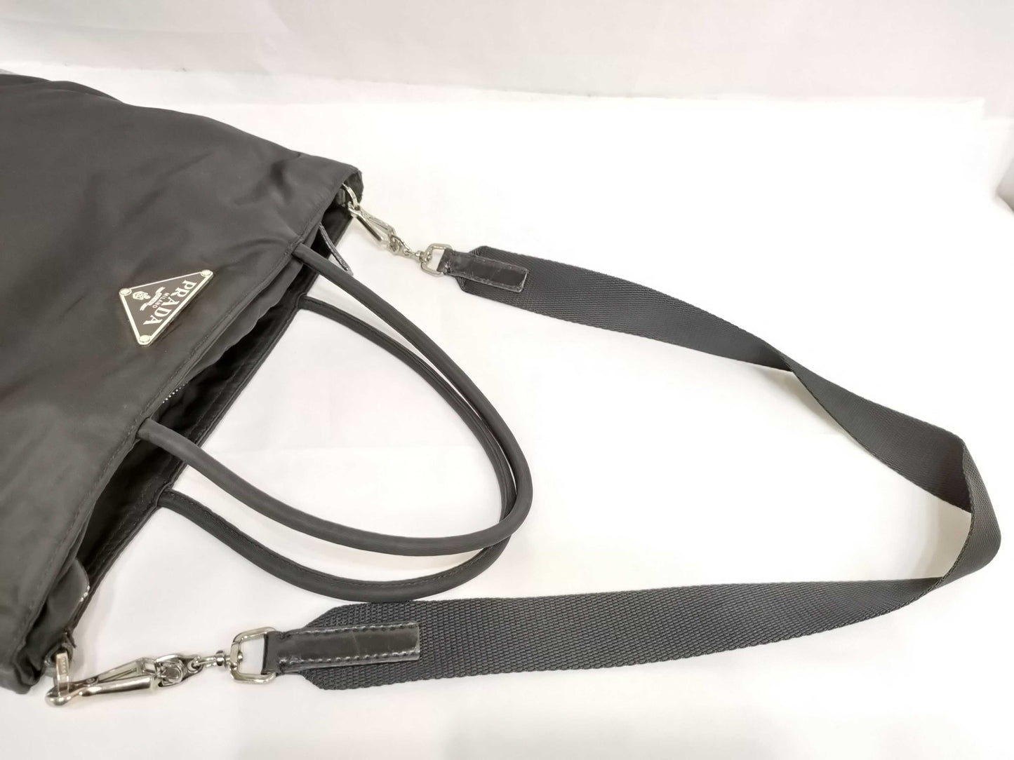 PRADA Nylon Prada Tessuto 2-Way Tote Bag Shoulder Bag