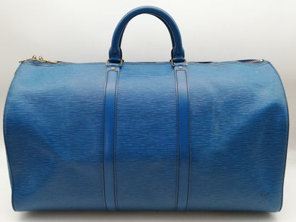 LOUIS VUITTON Epi Keepall 50 Boston Bag M42965
