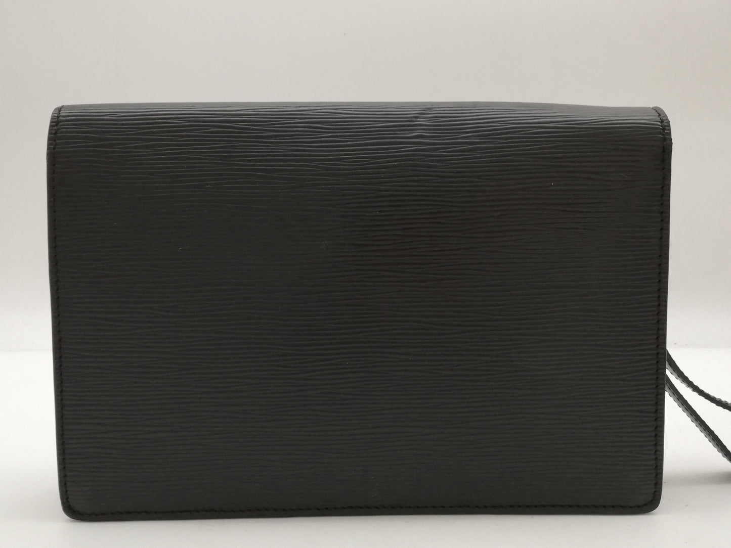 LOUIS VUITTON Epi Pochette Serie Dragonne M52612 Noir Clutch Bag