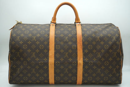 LOUIS VUITTON Monogram Keepall 55 M41424 Boston Bag