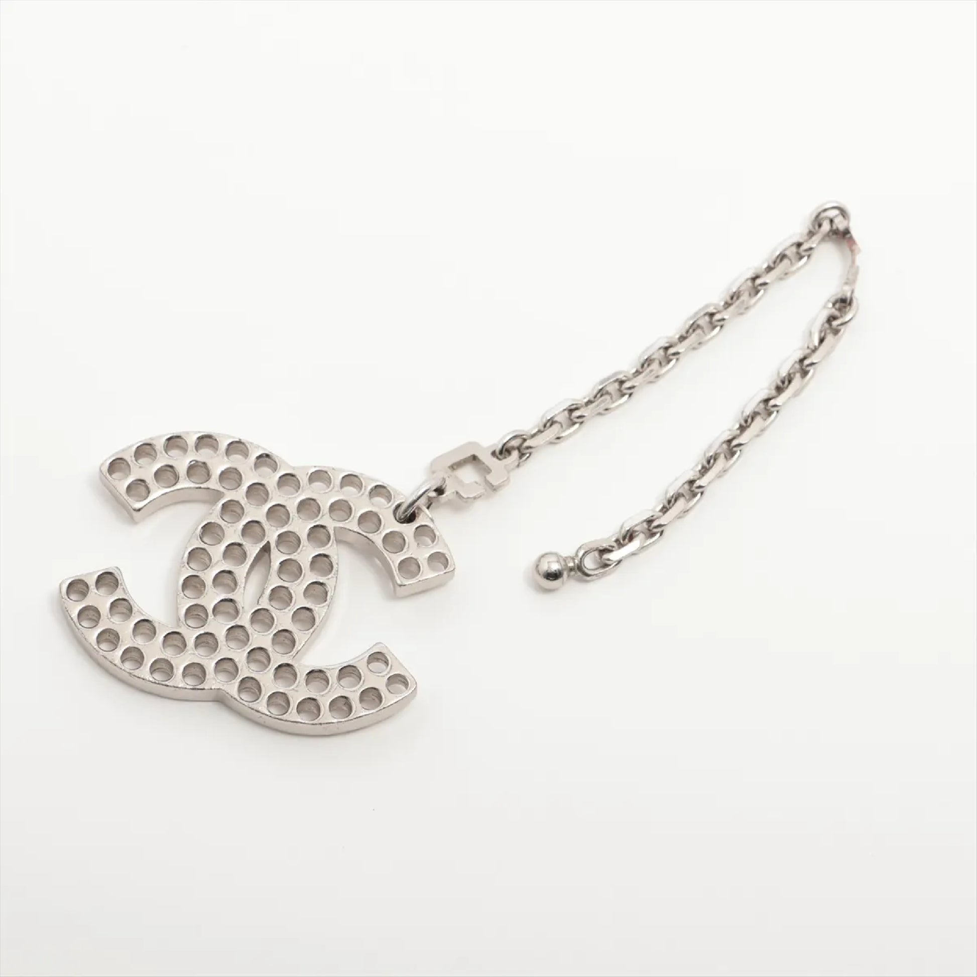 CHANEL Coco Mark 03P Charm Belt with Metal Chain Belt