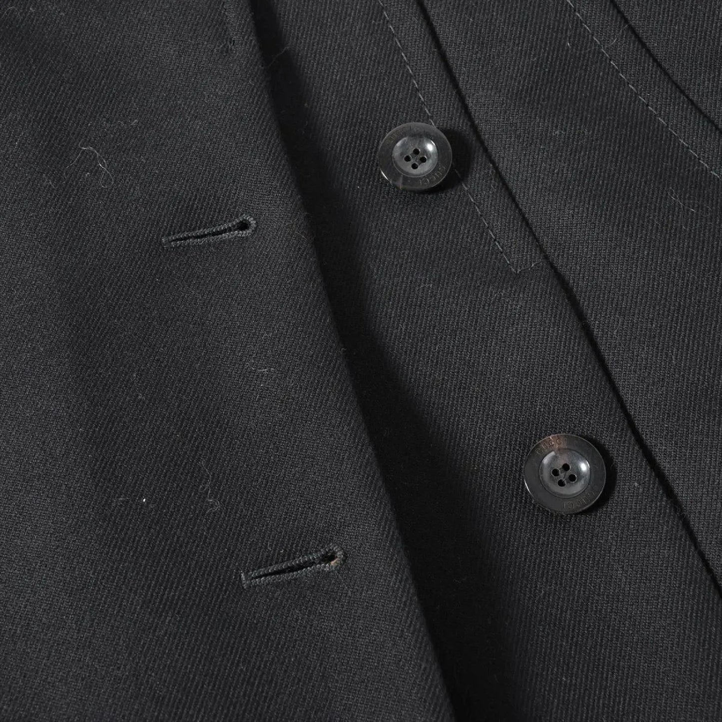 GUCCI 2011 Wool Coat Size 40 Black Coat