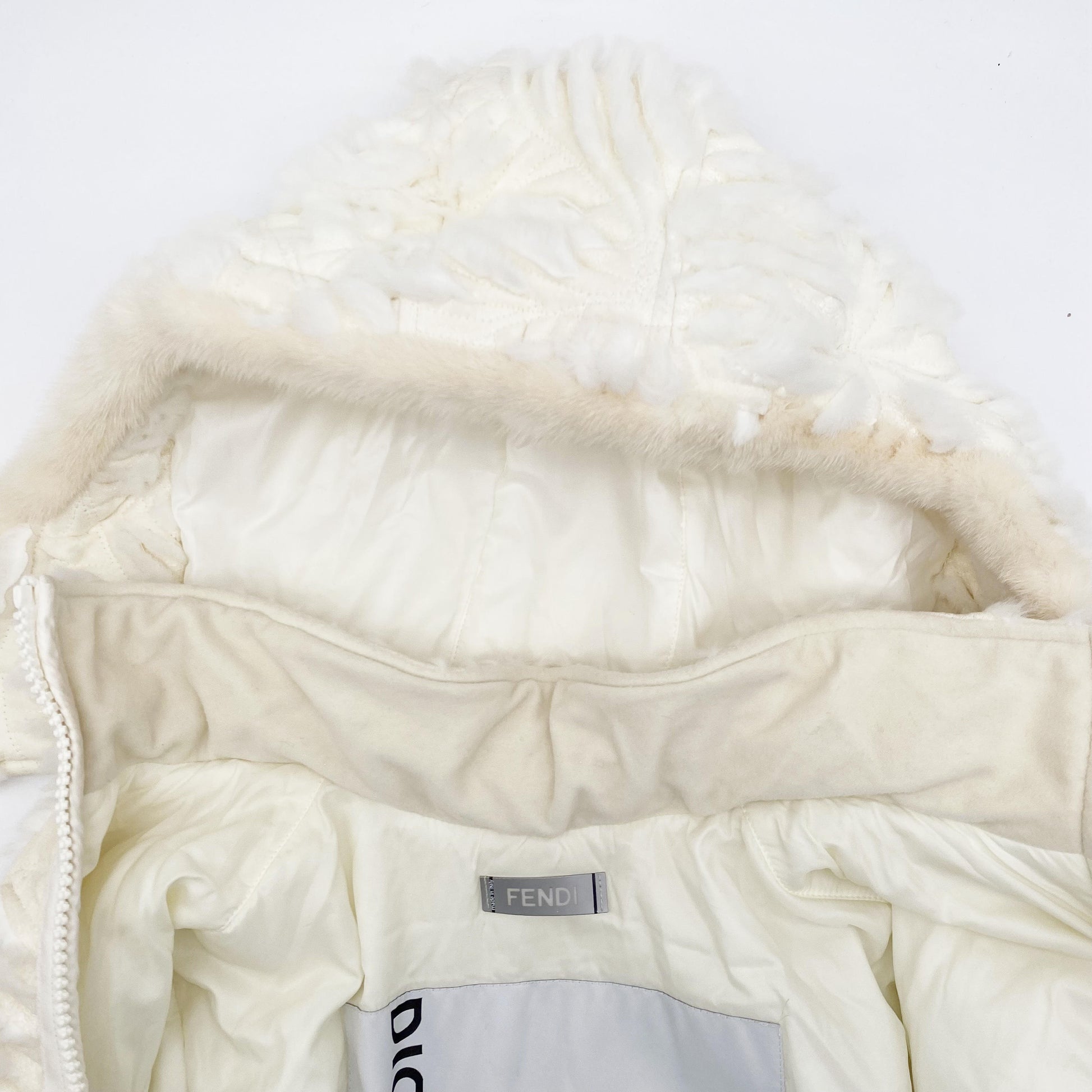 FENDI FENDI Blouson Cream #38 Jacket