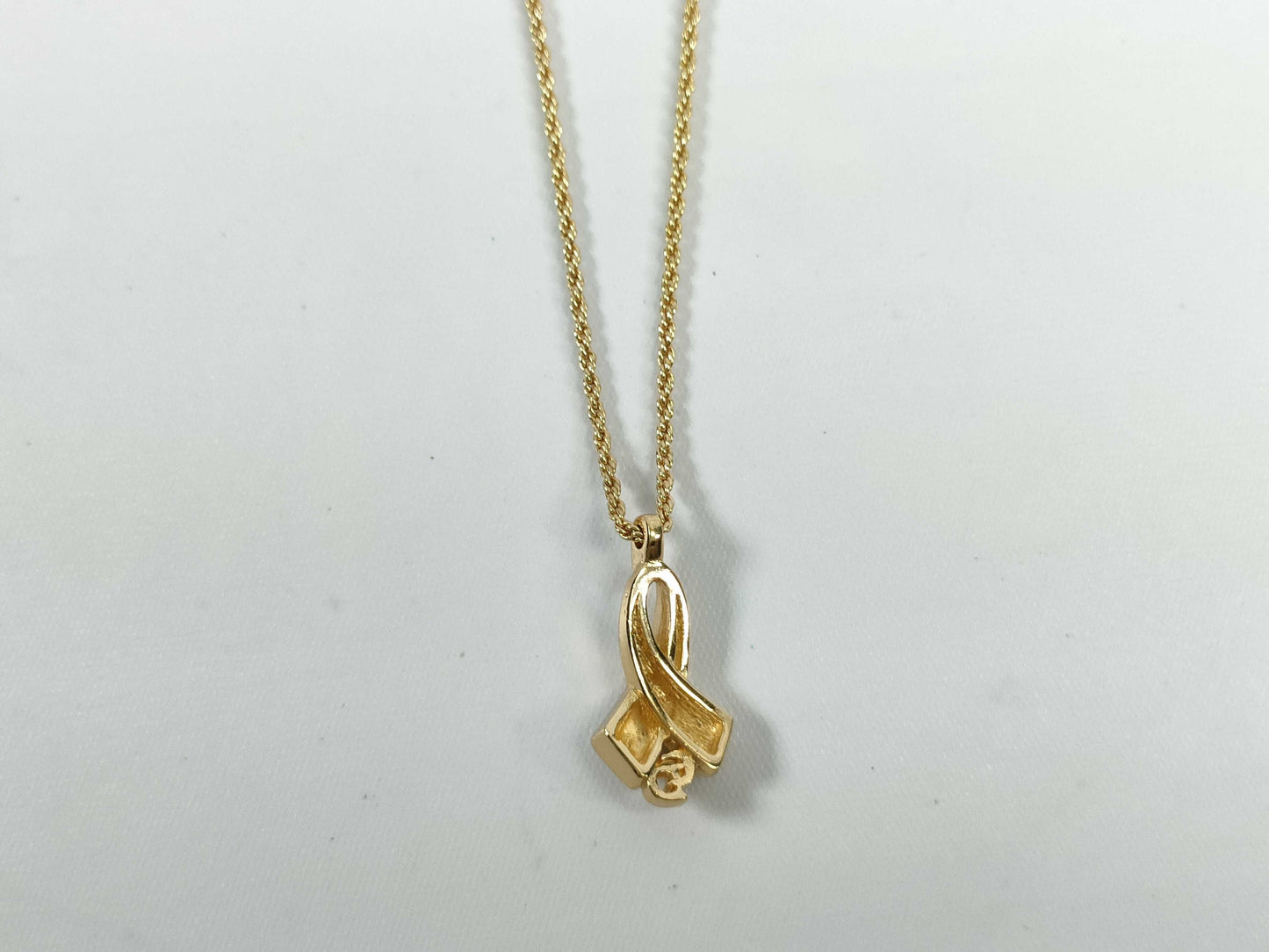 Dior CD rhinestone necklace