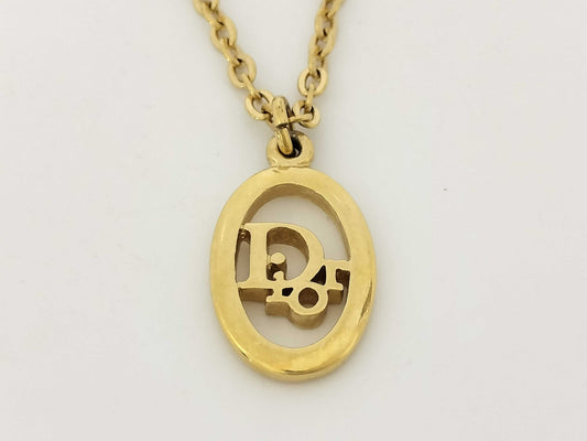 Dior Dior logo necklace necklace