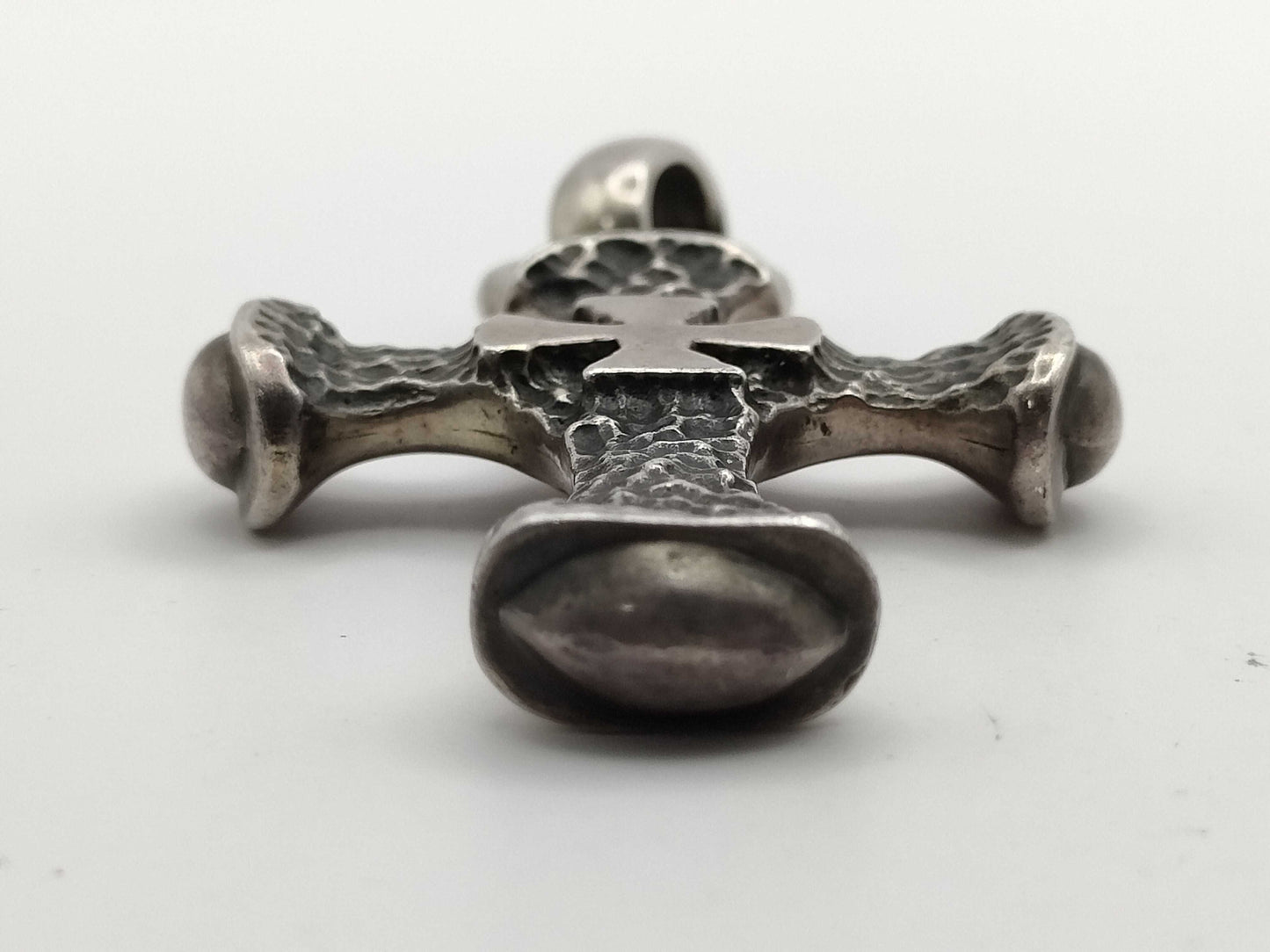 Silver bracelet top pendant top