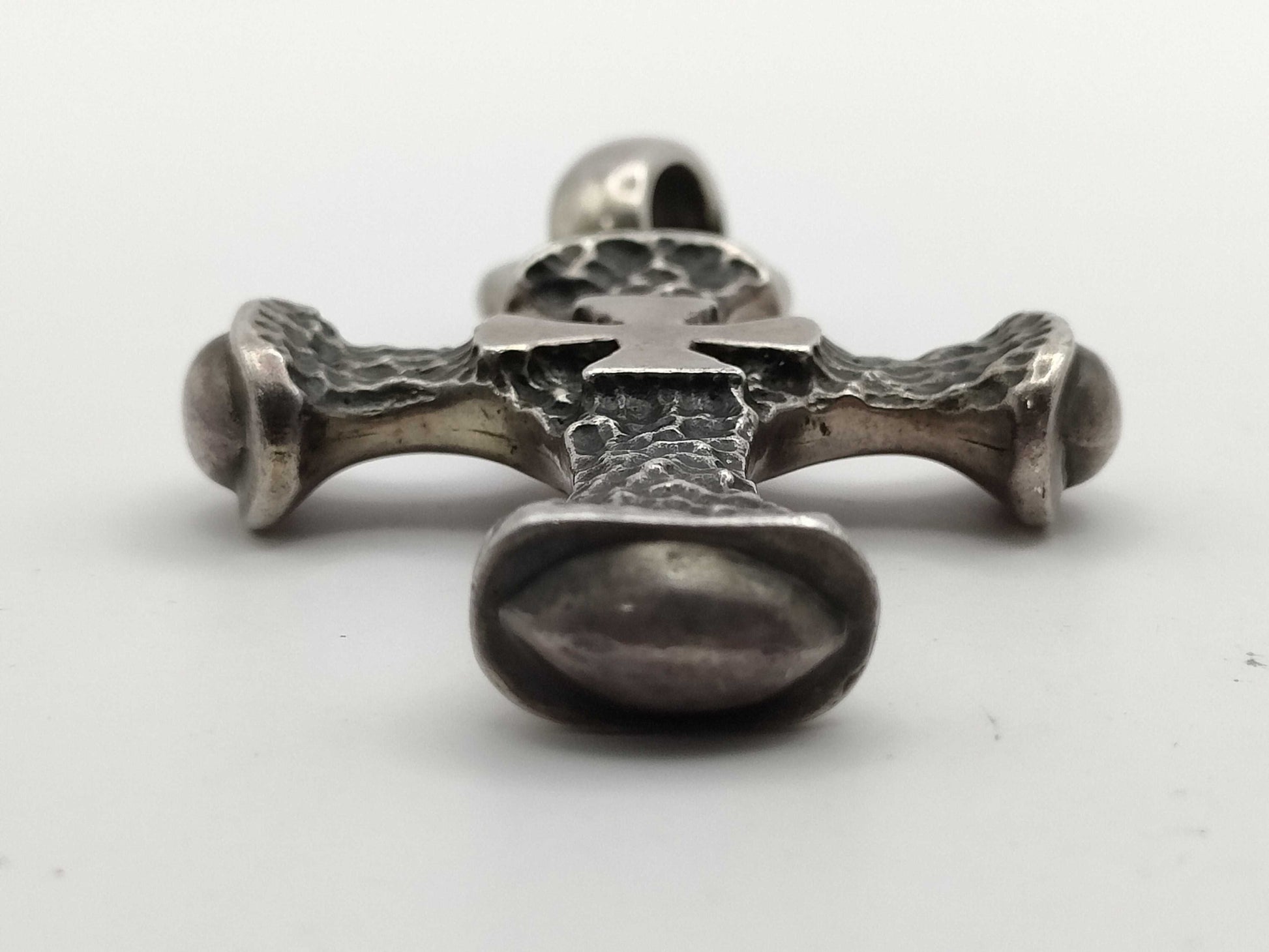 Silver bracelet top pendant top